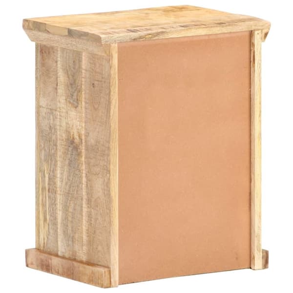 vidaXL Nattbord 40x30x50 cm heltre mango og naturlig stokk