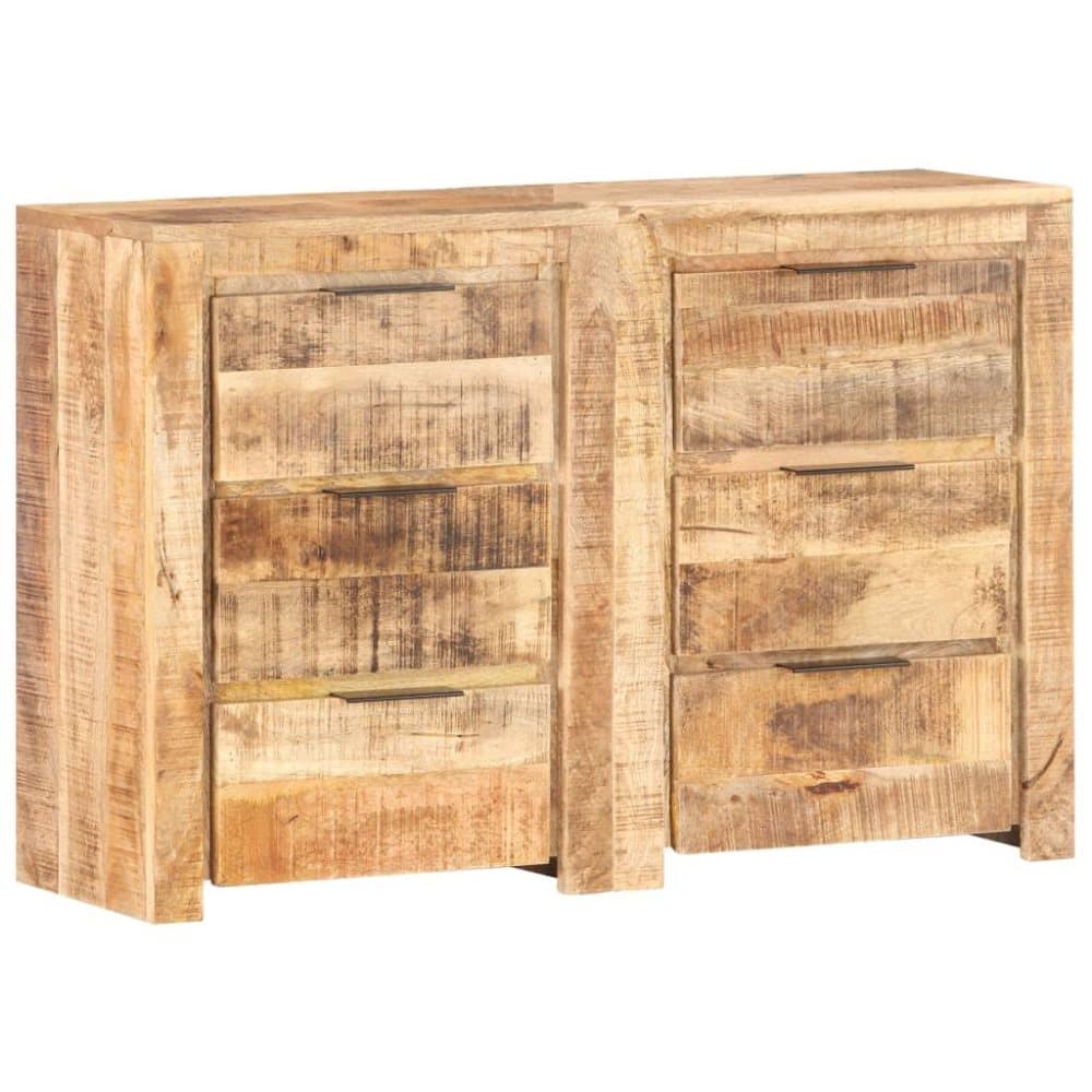 vidaXL Lipasto 118x33x75 cm täysi mangopuu