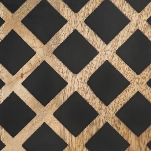 vidaXL skænk 118x35x75 cm massivt mangotræ