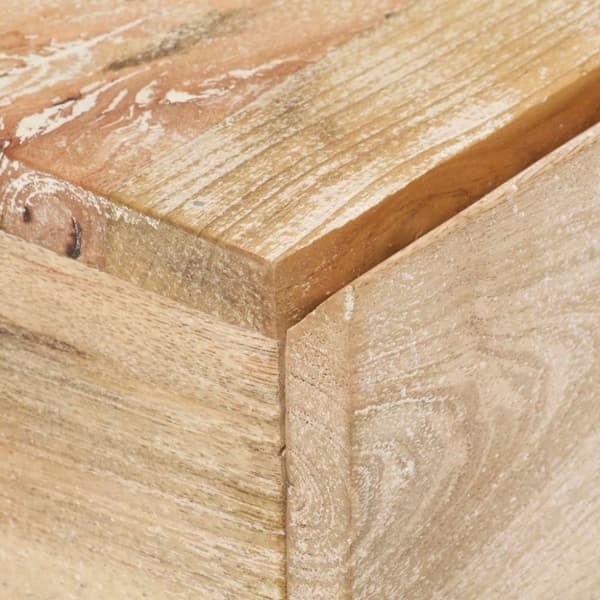 vidaXL Nattbord 40x30x50 cm heltre mango