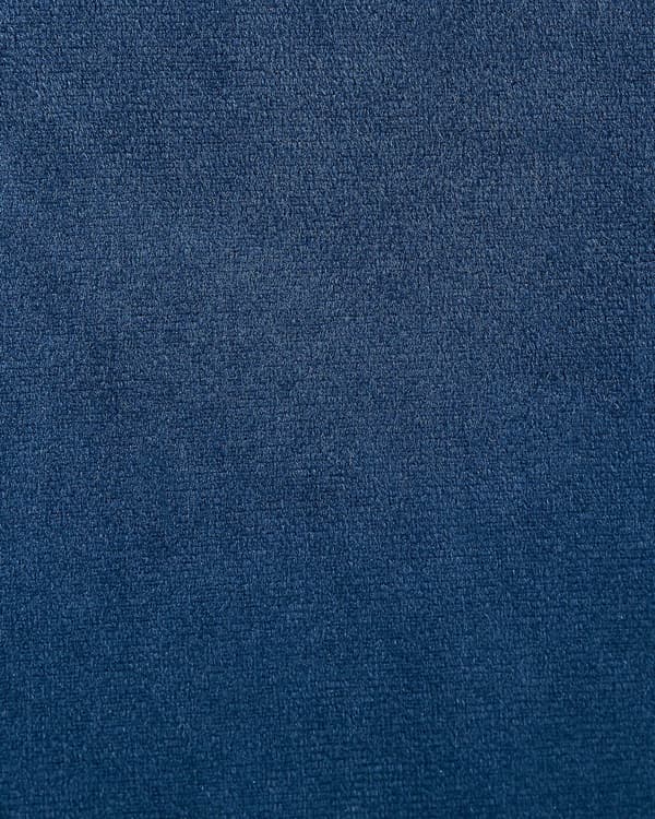 Natbord Blå Velour Metalben 2 opbevaringsskuffer 44x 38 cm