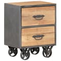 Miniatyrbilde 1 av 10: vidaXL Nattbord 40x30x51 cm gjenvunnet heltre