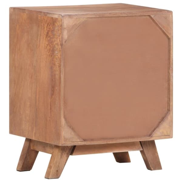 vidaXL Nattbord 40x30x50 cm heltre mango