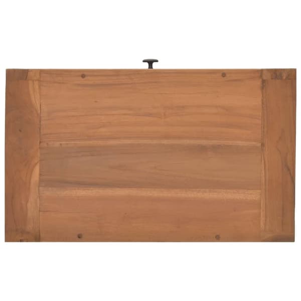 vidaXL Nattbord 50x30x35 cm heltre teak