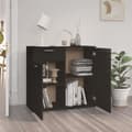 Pikkukuva 3 / 11: vidaXL Senkki musta 80x36x75 cm lastulevy