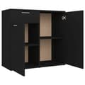 Pikkukuva 8 / 11: vidaXL Senkki musta 80x36x75 cm lastulevy