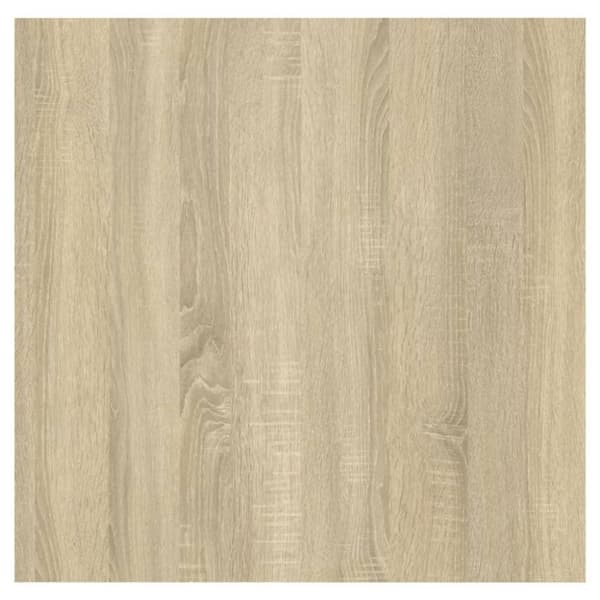 vidaXL Nattbord sonoma eik 30,5x30x30 cm sponplate