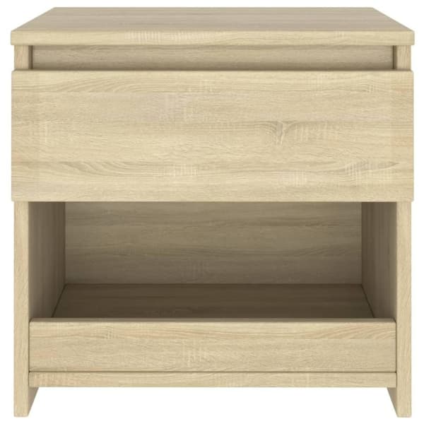 vidaXL Nattbord 2 stk sonoma eik 40x30x39 cm sponplate