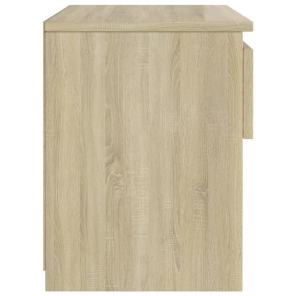 vidaXL Nattbord 2 stk sonoma eik 40x30x39 cm sponplate