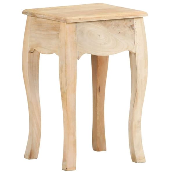 vidaXL Nattbord 28x28x46 cm heltre mango