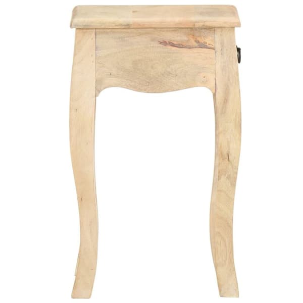 vidaXL Nattbord 28x28x46 cm heltre mango