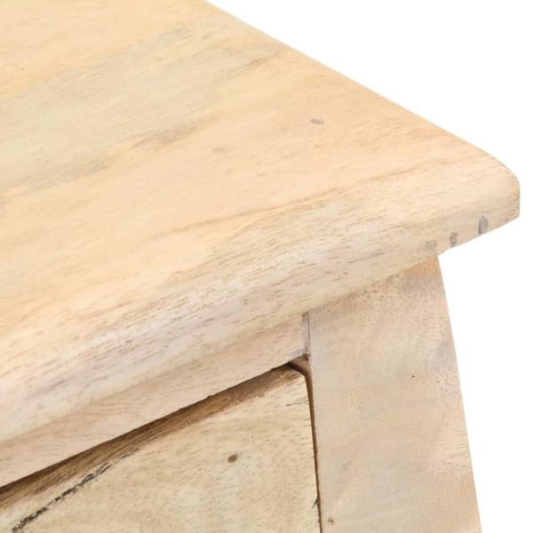 vidaXL Nattbord 28x28x46 cm heltre mango