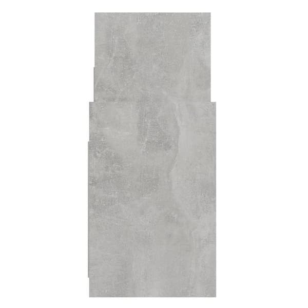 vidaXL sideskab 60x26x60 cm spånplade betongrå