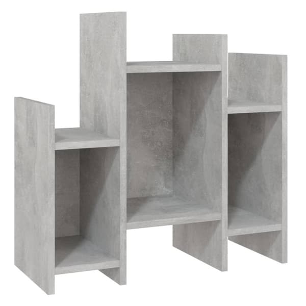 vidaXL Sideskap betonggrå 60x26x60 cm sponplate