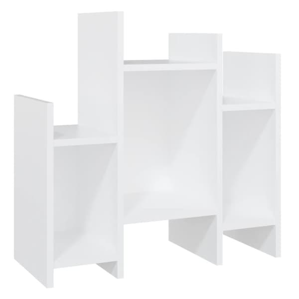 vidaXL Sidobord vit 60x26x60 cm spånskiva