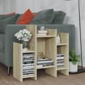 Miniatyrbillede 9 af 10: vidaXL sideskab 60x26x60 cm spånplade sonoma-eg