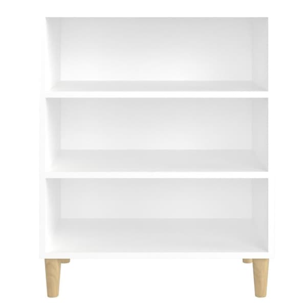 vidaXL Skänk vit 57x35x70 cm spånskiva