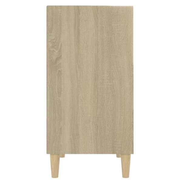 vidaXL skænk 57x35x70 cm spånplade sonoma-eg