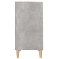 Pikkukuva 5 / 8: vidaXL Senkki betoninharmaa 57x35x70 cm lastulevy