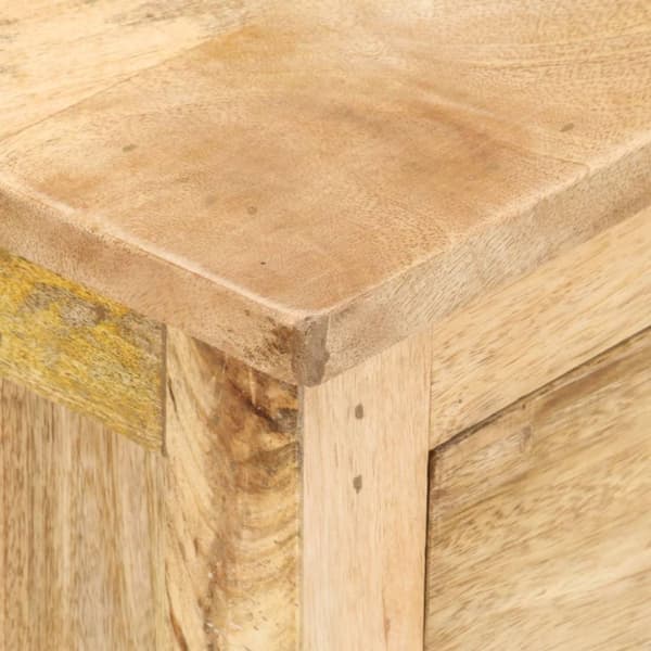 vidaXL Sängbord 45x35x60 cm massivt mangoträ
