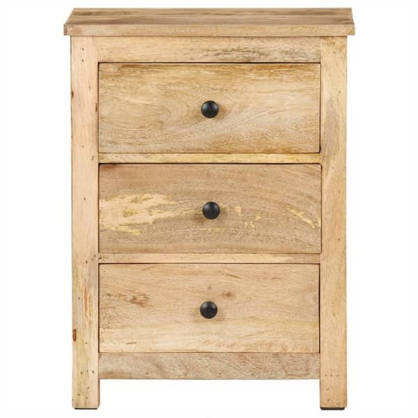 vidaXL sengebord 45x35x60 cm massivt mangotræ