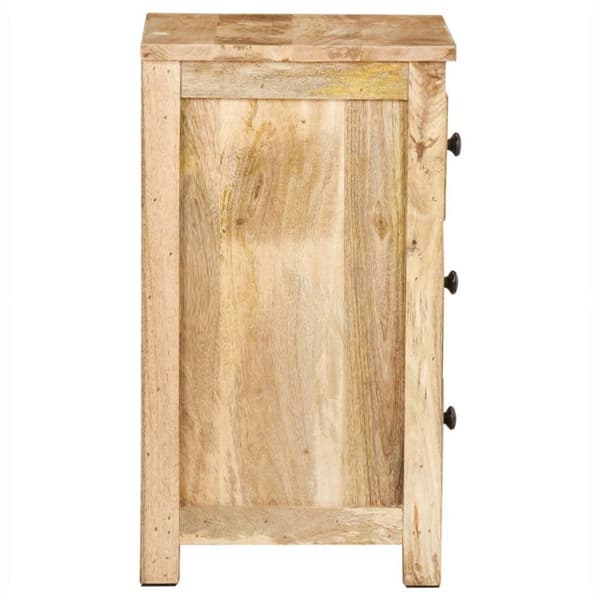 vidaXL sengebord 45x35x60 cm massivt mangotræ
