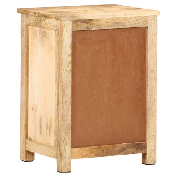 vidaXL sengebord 45x35x60 cm massivt mangotræ