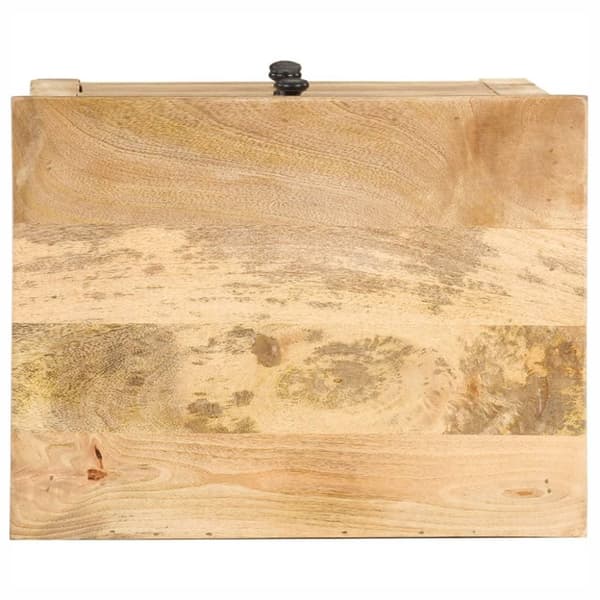 vidaXL sengebord 45x35x60 cm massivt mangotræ