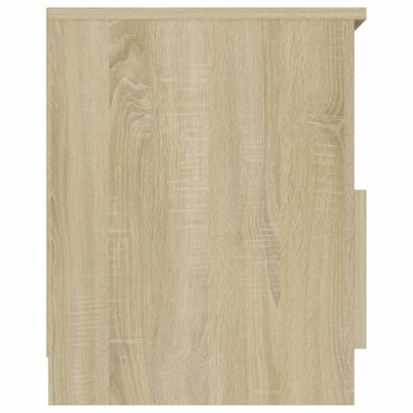 vidaXL Nattbord 2 stk sonoma eik 40x40x50 cm sponplate