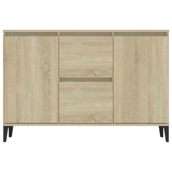 vidaXL Skjenk sonoma eik 104x35x70 cm sponplate
