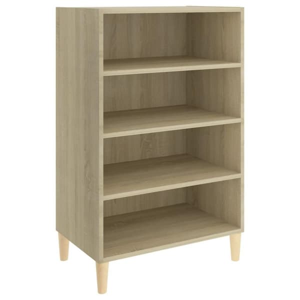 vidaXL Skänk sonoma-ek 57x35x90 cm spånskiva