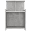 Miniatyrbilde 5 av 10: vidaXL Nattbord 2 stk betonggrå 40x35x60 cm sponplate