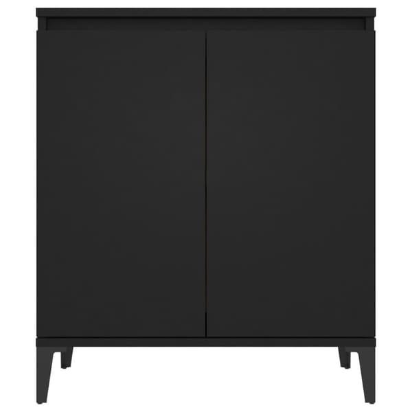 vidaXL Senkki musta 60x35x70 cm lastulevy