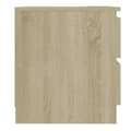 Miniatyrbilde 6 av 8: vidaXL Nattbord 2 stk sonoma eik 50x39x43,5 cm sponplate