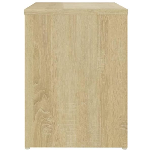 vidaXL Yöpöydät 2kpl sonoma tammi 40x30x40 cm lastulevy