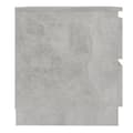 Pikkukuva 6 / 8: vidaXL Yöpöydät 2 kpl betoninharmaa 50x39x43,5 cm lastulevy