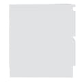 Miniatyrbilde 6 av 7: vidaXL Nattbord 2 stk hvit 50x39x43,5 cm sponplate