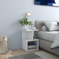 Miniatyrbillede 7 af 8: vidaXL sengeskab 35x35x55 cm spånplade hvid