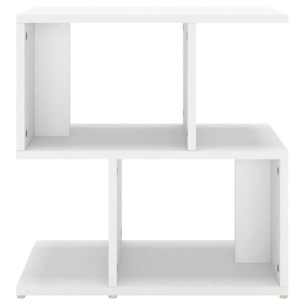 vidaXL Yöpöydät 2 kpl valkoinen 50x30x51,5 cm lastulevy