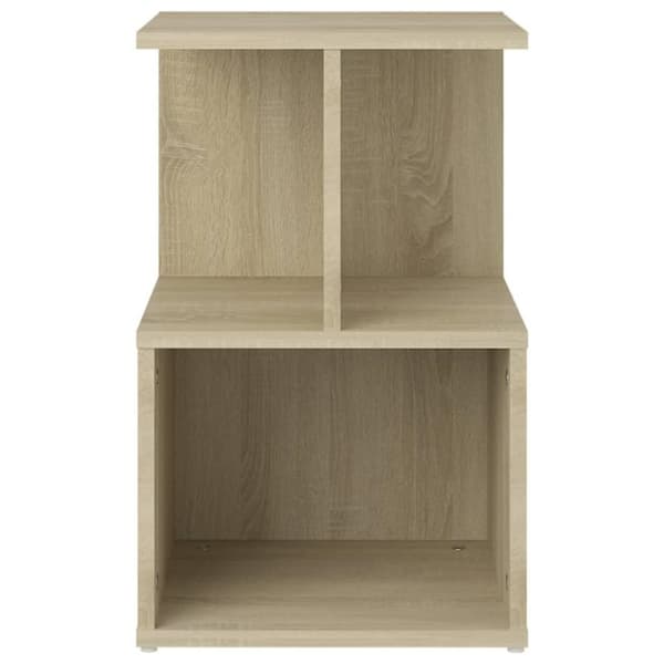 vidaXL Nattbord 2 stk sonoma eik 35x35x55 cm sponplate