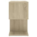 Miniatyrbillede 6 af 9: vidaXL sengeskab 50x30x51,5 cm spånplade sonoma-eg