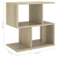 Miniatyrbillede 7 af 9: vidaXL sengeskab 50x30x51,5 cm spånplade sonoma-eg