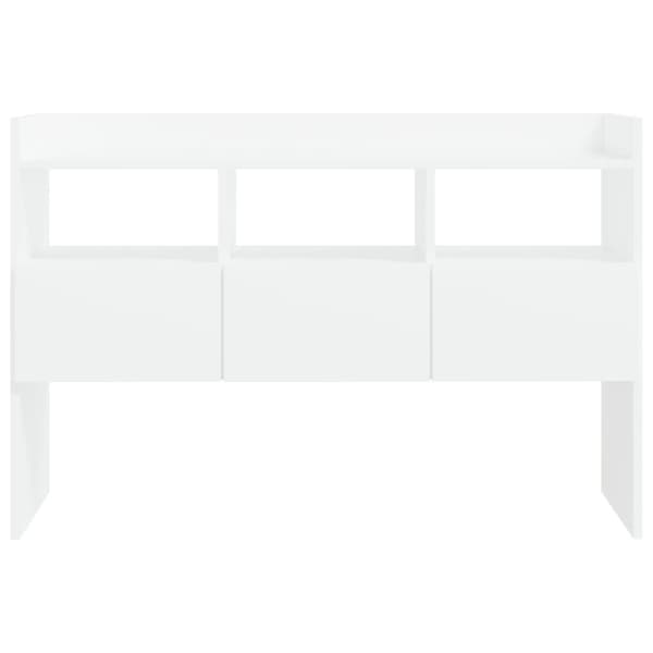 vidaXL skænk 105x30x70 cm spånplade hvid
