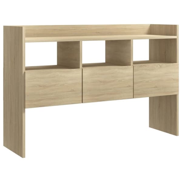 vidaXL Skjenk sonoma eik 105x30x70 cm sponplate