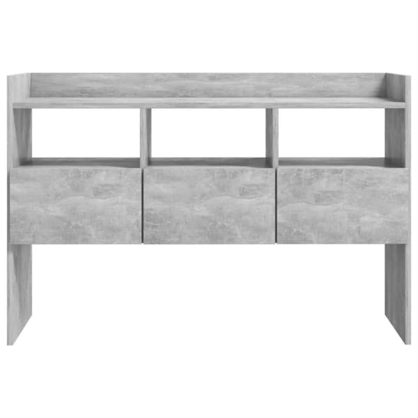 vidaXL Skänk betonggrå 105x30x70 cm spånskiva