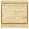 Miniatyrbilde 6 av 11: vidaXL Nattbord 2 stk 40x30,5x40 cm heltre furu