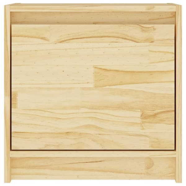 vidaXL Nattbord 2 stk 40x30,5x40 cm heltre furu