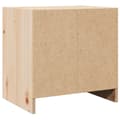 Miniatyrbilde 7 av 11: vidaXL Nattbord 2 stk 40x30,5x40 cm heltre furu