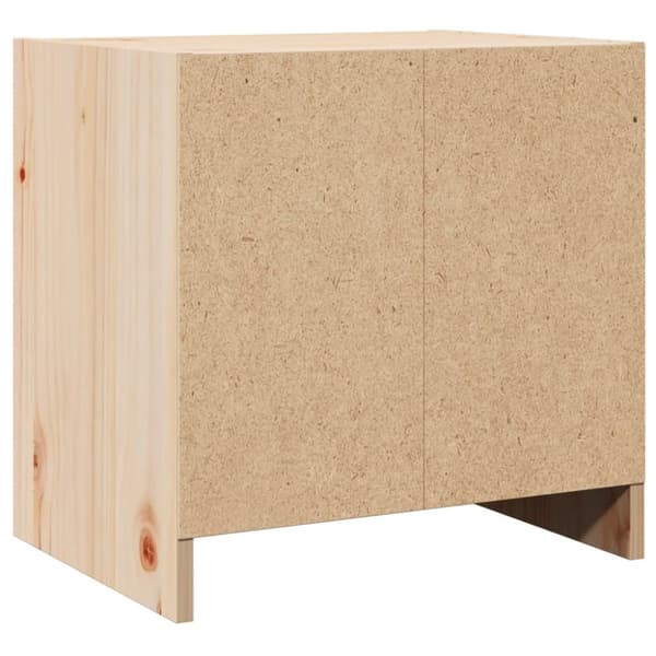 vidaXL Nattbord 2 stk 40x30,5x40 cm heltre furu