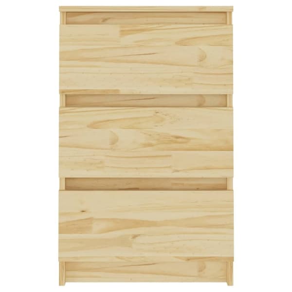 vidaXL sengebord 40x29,5x64 cm massivt fyrretræ